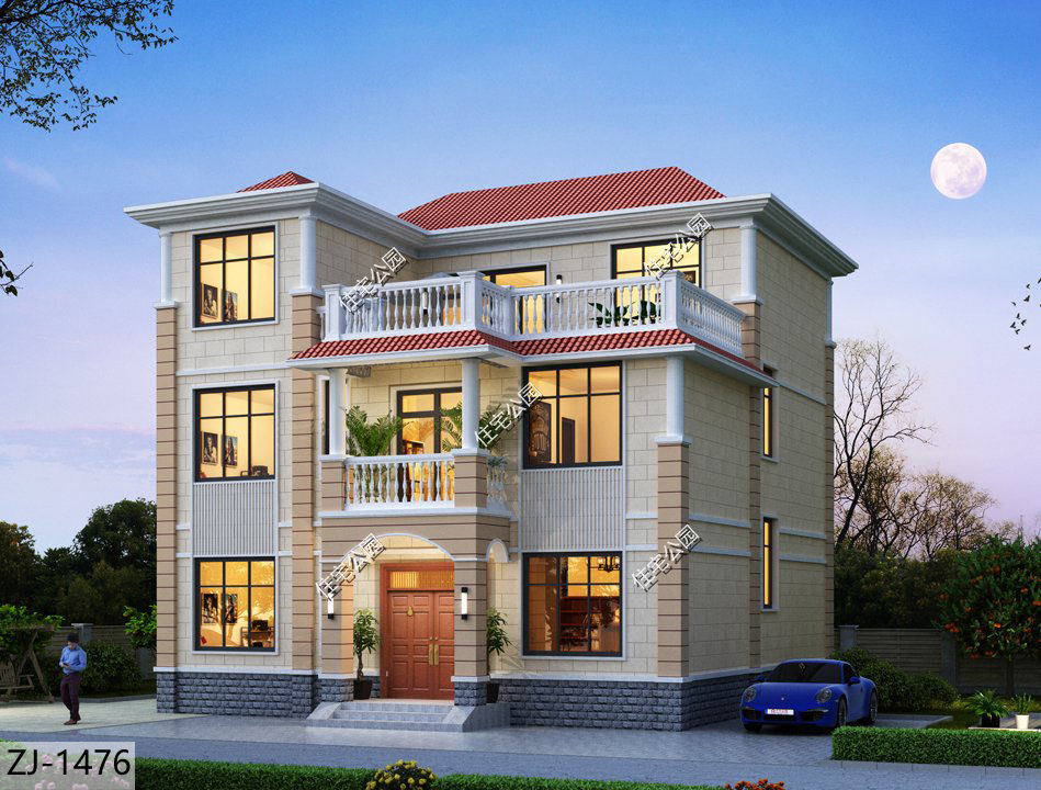 造价|10套欧式农村别墅合集,第5、6套建的人最多,第9套造价仅18万?