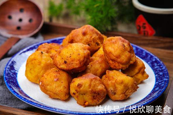 淀粉|炸丸子,记住不要放面粉和淀粉,教你正确方法,外酥里嫩又弹牙