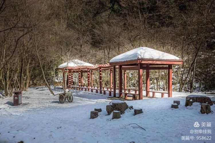 雪景如斯，大美汉江源