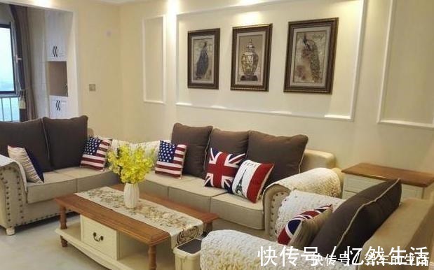 背景墙|新家唯一的阳台被加高20公分,媳妇直接当做休息区,衣服晾哪呢!