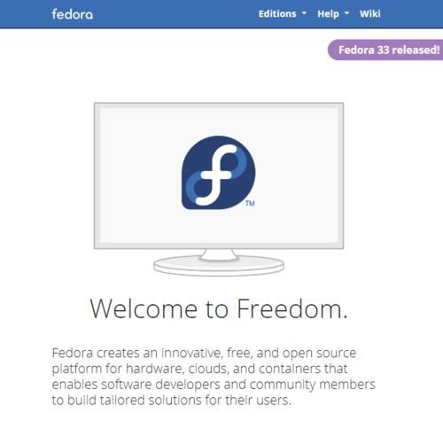 终止|Fedora 31将于下周二终止支持 官方建议升级至Fedora 33