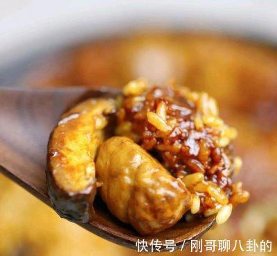 香菇|分享一道板栗糯米鸡，好吃到停不下筷子