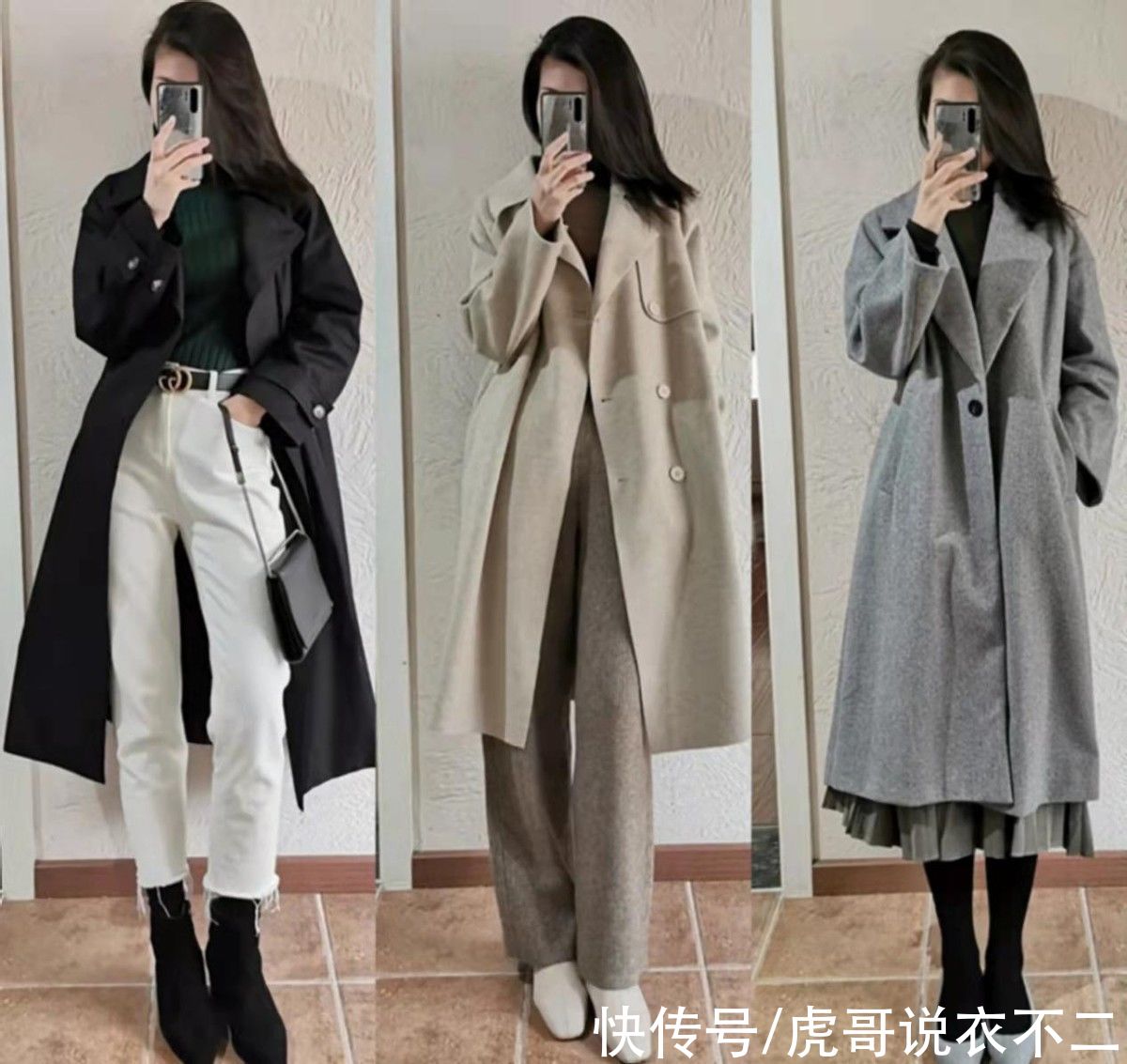 羽绒服|这才是适合40岁女人的体面打扮，优雅又保暖，冬季照着穿很有气质