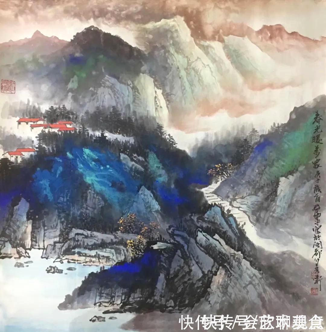 林海平！名家风采——赏林海平山先生彩墨山水画