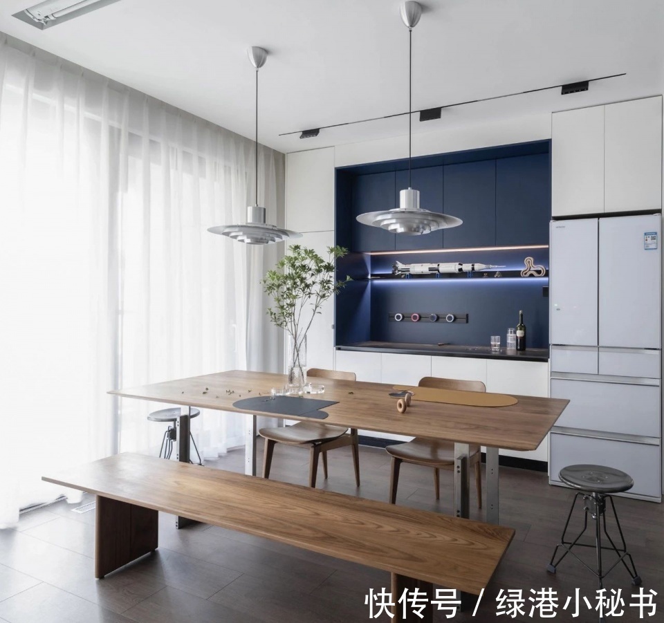 案例|装修案例欣赏:128平莫兰迪色设计,细节处彰显质感!