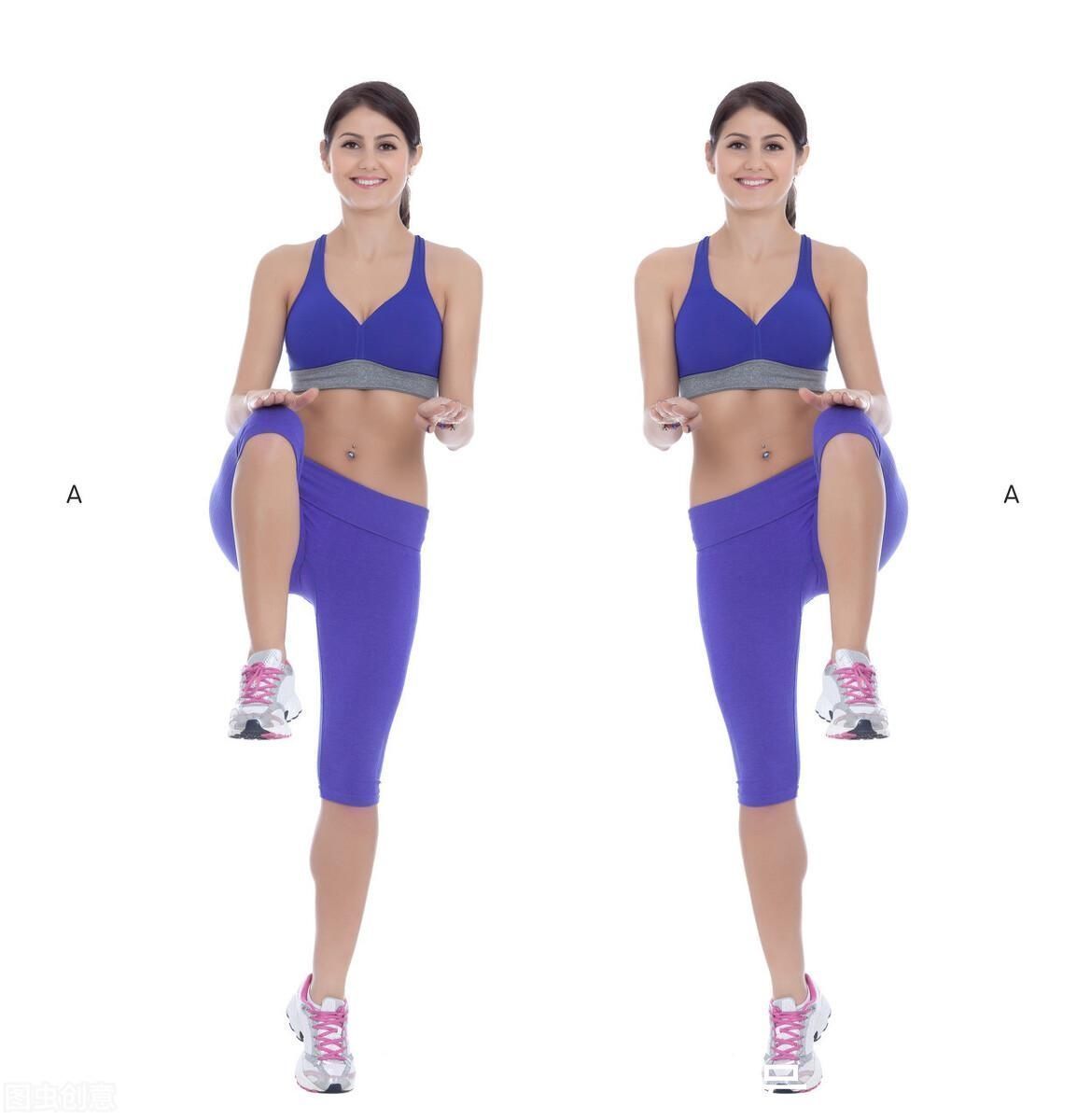 燃脂|高抬腿，一个公认的燃脂动作每天重复800次，让你瘦一圈