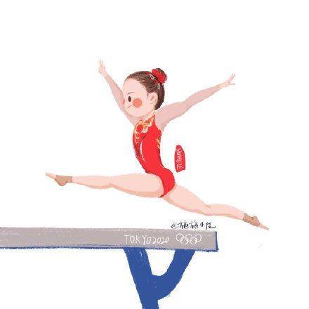 萌化|萌化了！慈溪手绘达人画出奥运健儿高光时刻，看了都想收藏