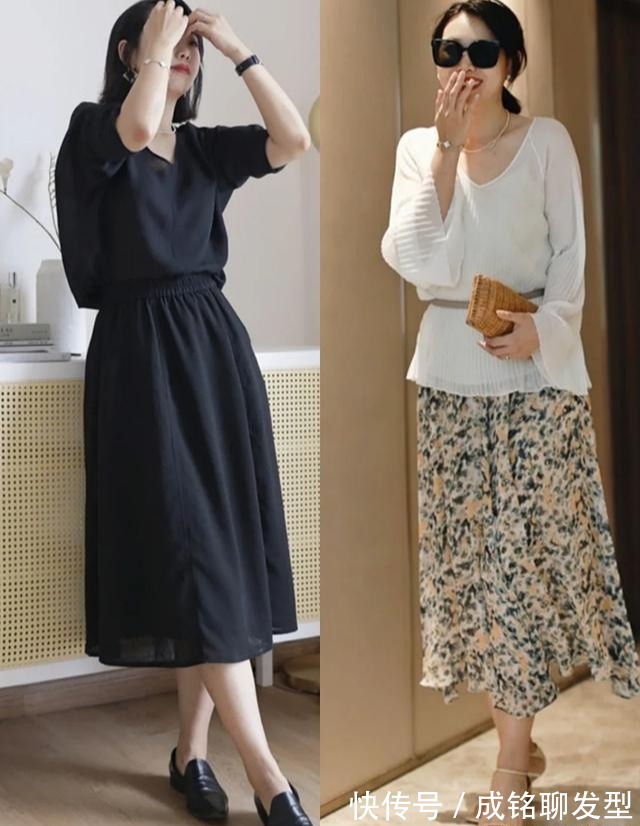 样貌|身材好不会穿也是白搭,这位博主样貌平平身材一般,却穿出女神范