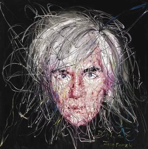 自由引导人民#他笔下画的刘德华不忍直视,丑成非洲土著,还卖1.4亿?有点厉害