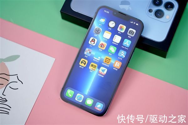 gpu|120Hz高刷终于来了！iPhone 13 Pro远峰蓝512GB开箱图赏