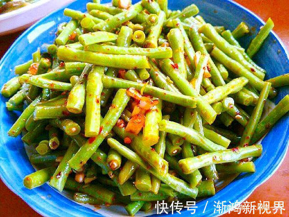 吃肉|凉拌豆角这样做,豆角脆嫩爽口不变色,比吃肉还过瘾