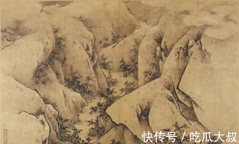 王履&由元入明第一个山水画家,看似宋代绘画,风格奇险,震撼人心!