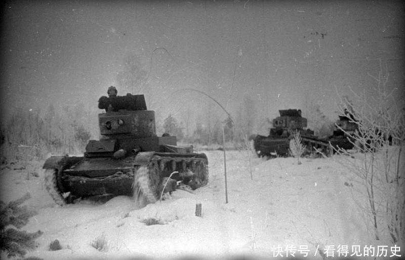 喷火|老照片 苏芬战争中的苏联喷火坦克