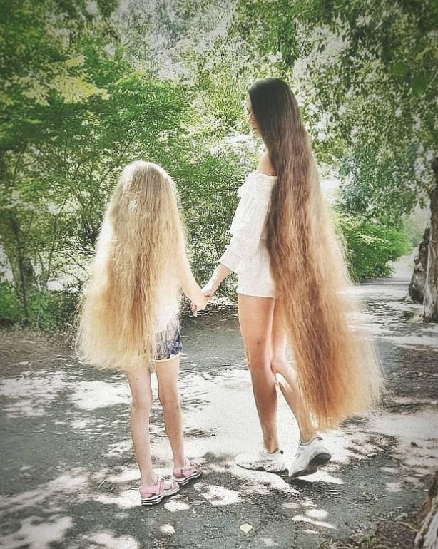 d现实版长发公主:17年没剪过头发,头发长达1.72米