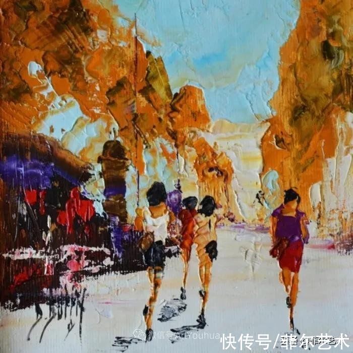 飘逸|飘逸、随心、艳丽~法国画家多米尼克·杜平油画作品欣赏