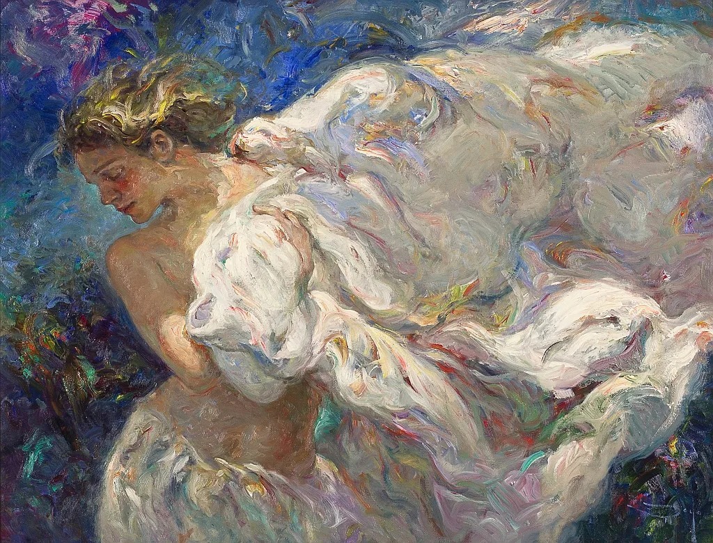 布拉特!独特的艺术天赋,对色彩和纹理的戏剧性使用!