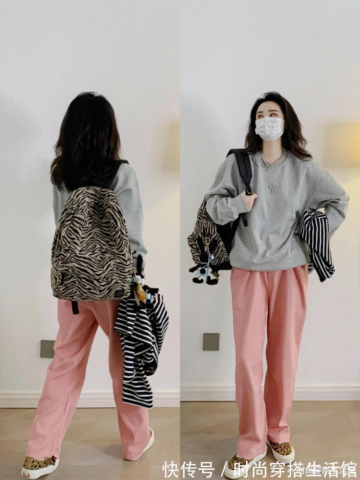 休闲感 立春后,卫衣下面别总配裙子,今年流行这样穿,保暖时髦谁穿谁美