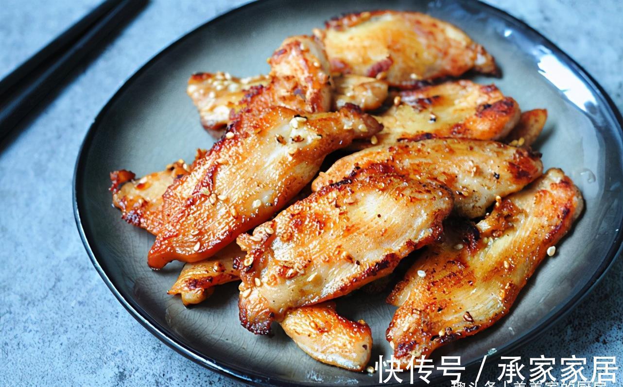 低脂高蛋白|嘴馋怕胖吃此物，低脂高蛋白，煎一煎，焦香入味不干柴，太香了！