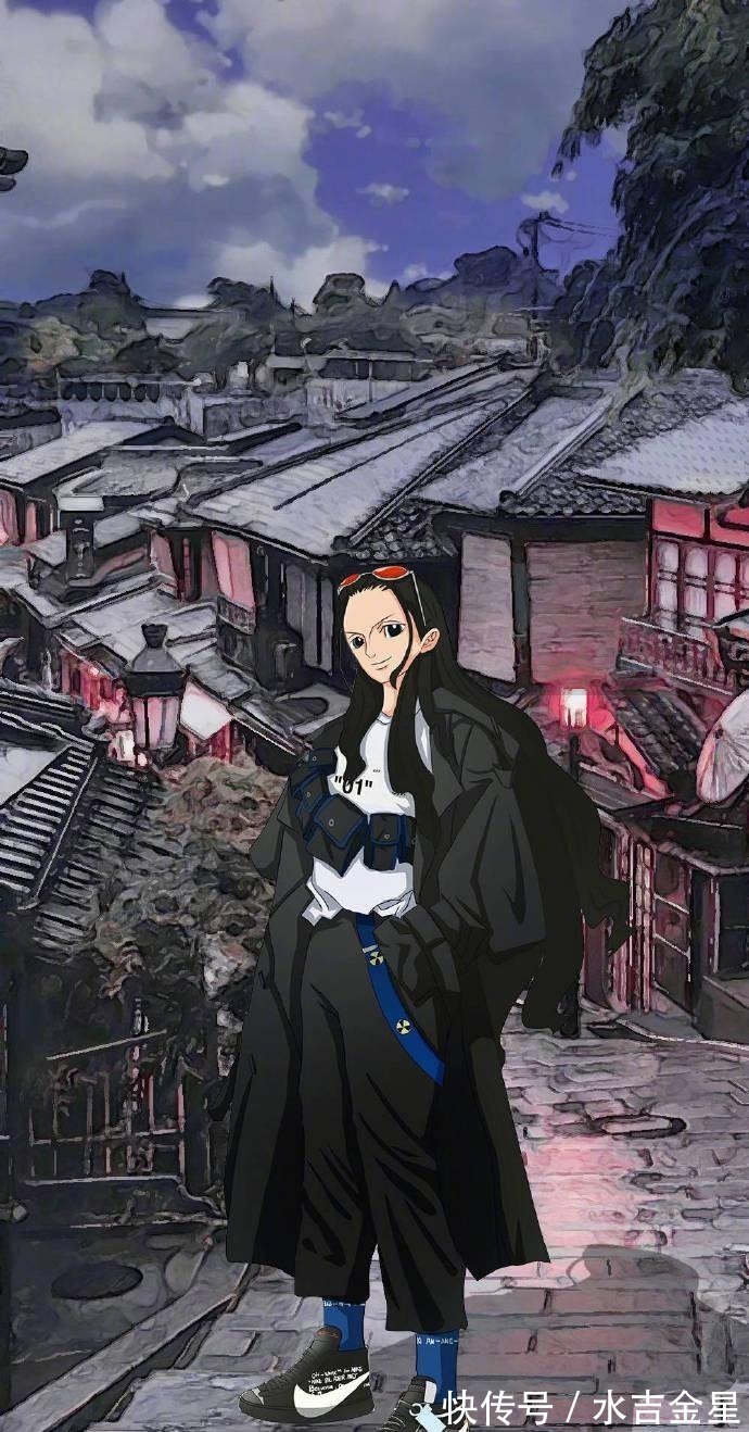 罗宾|海贼王的新衣服,路飞和围巾干架了!穿搭还是罗宾最厉害