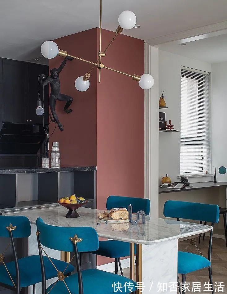 开放格|76㎡轻奢欧式风,复古又优雅,小户型也能这么上档次!