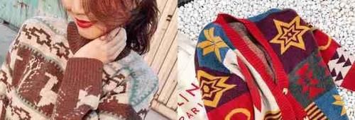 洋气|丑毛衣时尚穿搭,时髦洋气、难怪时尚潮人也在穿