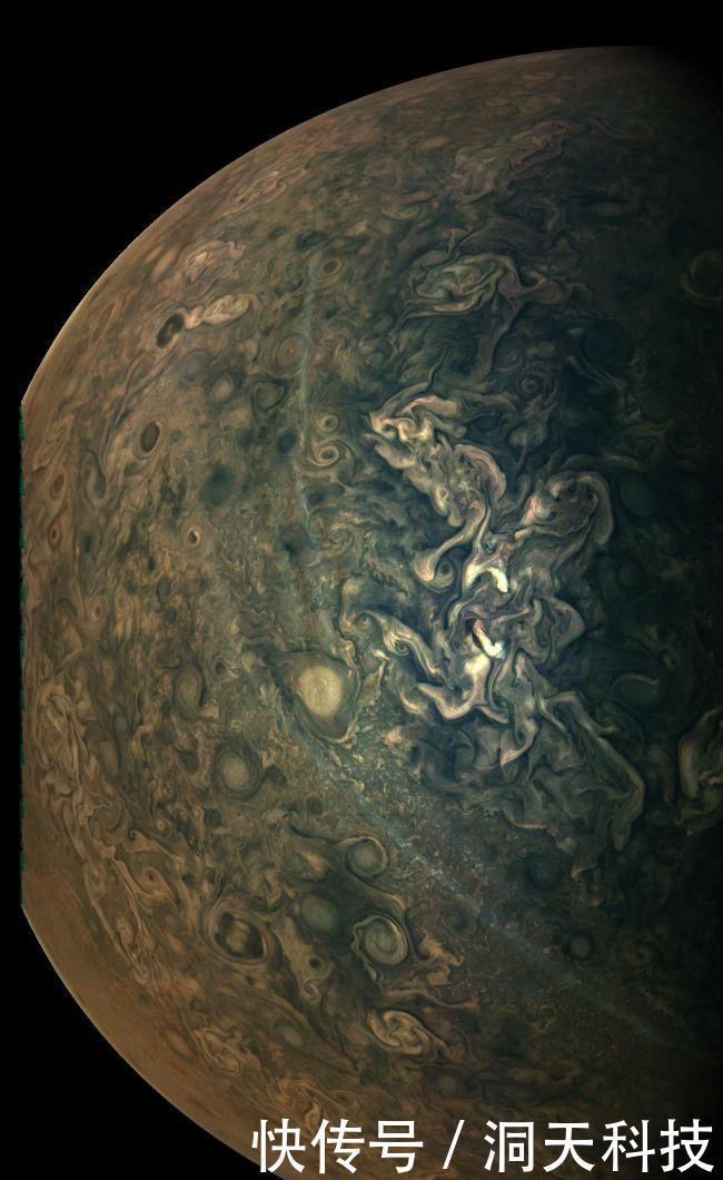美国宇航局 距离木星8650公里,人类拍下了这张高清木星照