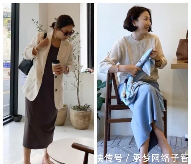 一衣 中年女人秋季穿搭越简约越高级,不信看这位博主,舒适大方显气质