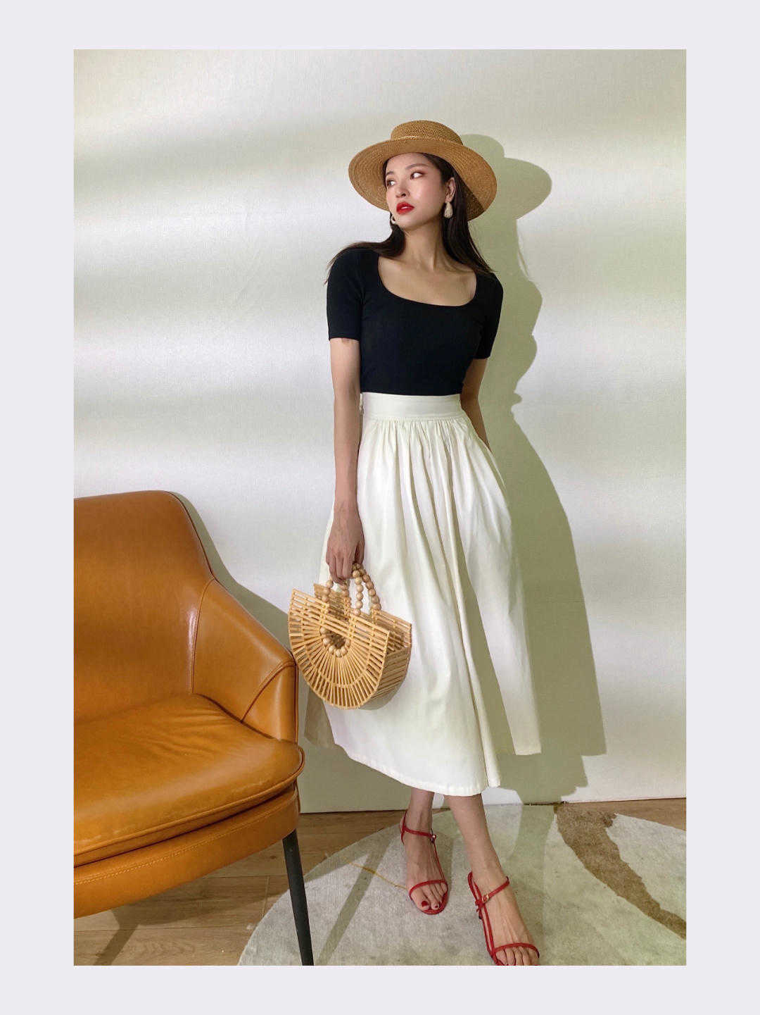 西装|基础款怎么穿出高级感?短款西装配连衣裙优雅温柔,显瘦又时髦