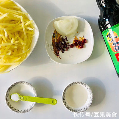 酸辣土豆丝|这样的#东古家味美食#酸辣土豆丝，保准你味蕾爆炸