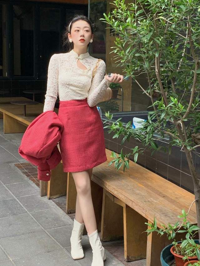 小个子|秋天一定要穿一次“小香风套装”,高级不说还显白,美进骨子里