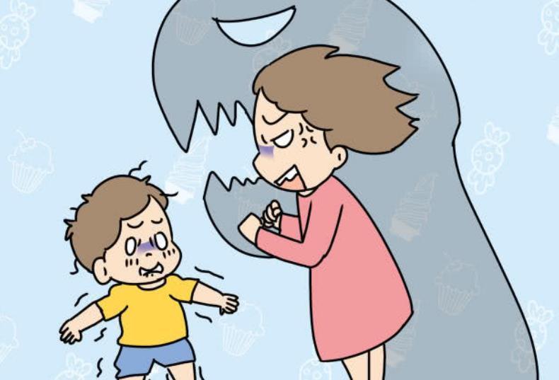 宝妈|“妈妈别打我,我再也不买了”,6岁娃求饶,父母情绪失控太可怕