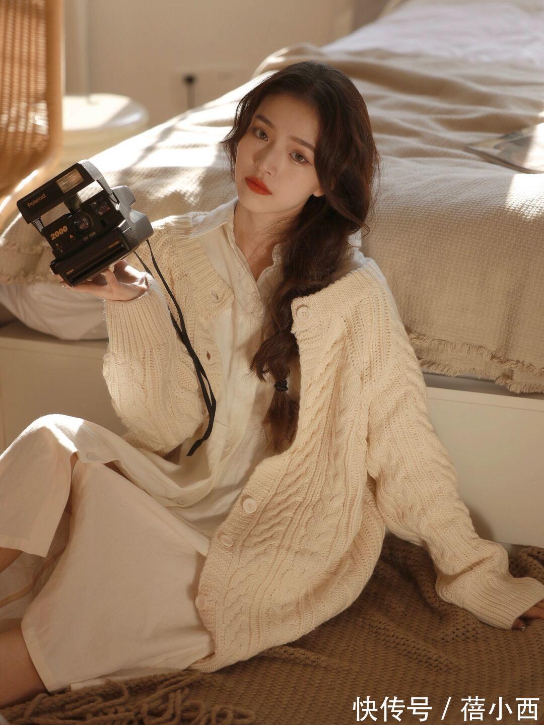 版型 “毛衣开衫”永不过时,选对款式就能成为女神,单穿、叠穿都好看