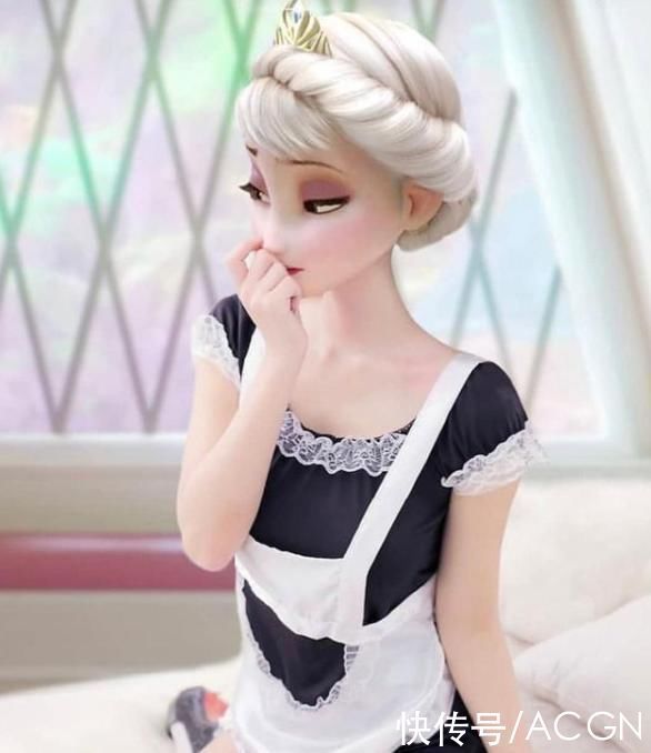 咲夜|听说女仆装是贤惠的象征,有位小姐姐出了COS,感觉杀气腾腾啊