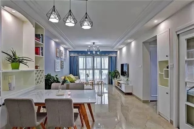 漂亮|朋友装修的房子真漂亮,不愧是学设计的,一个客厅让人百看不腻!