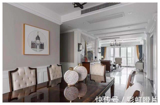 背景色|她家不豪华,却将美式的精致优雅完美呈现,邻居都来围观!