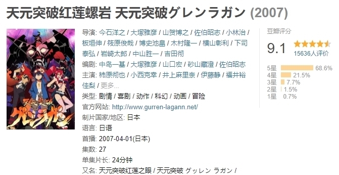 卡米|开播评分9.1，这部动漫一直是动漫领域难以逾越的巅峰之作！