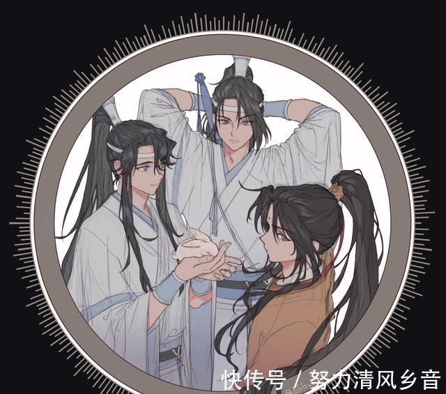 国风@海外版的“魔道祖师”国风相差有点大，但画风好像都能接受