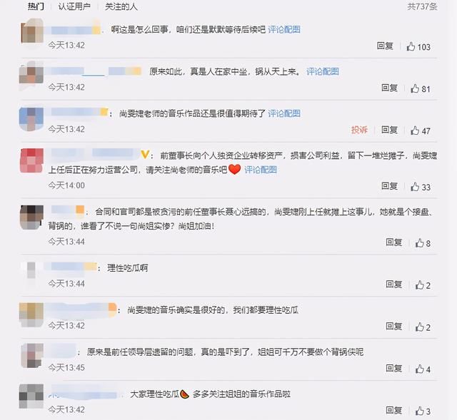 尚雯婕回应被限制高消费，称被合伙人坑，与尚雯婕个人无关