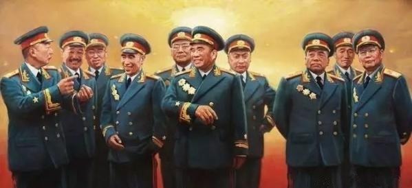 开国将帅,只有陈姓从元帅到少将每个级别