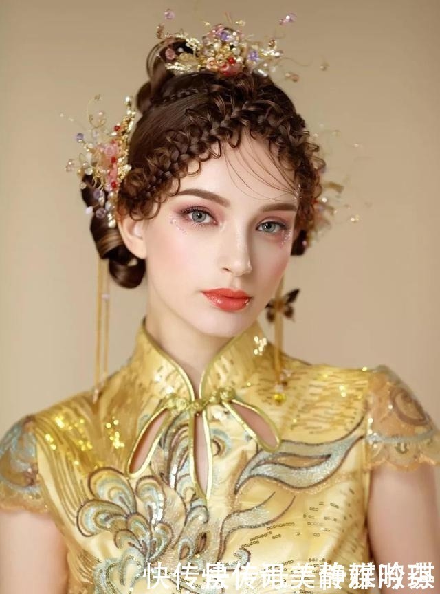 皮筋|惊艳!中式新娘发型这样做,魅力值满分