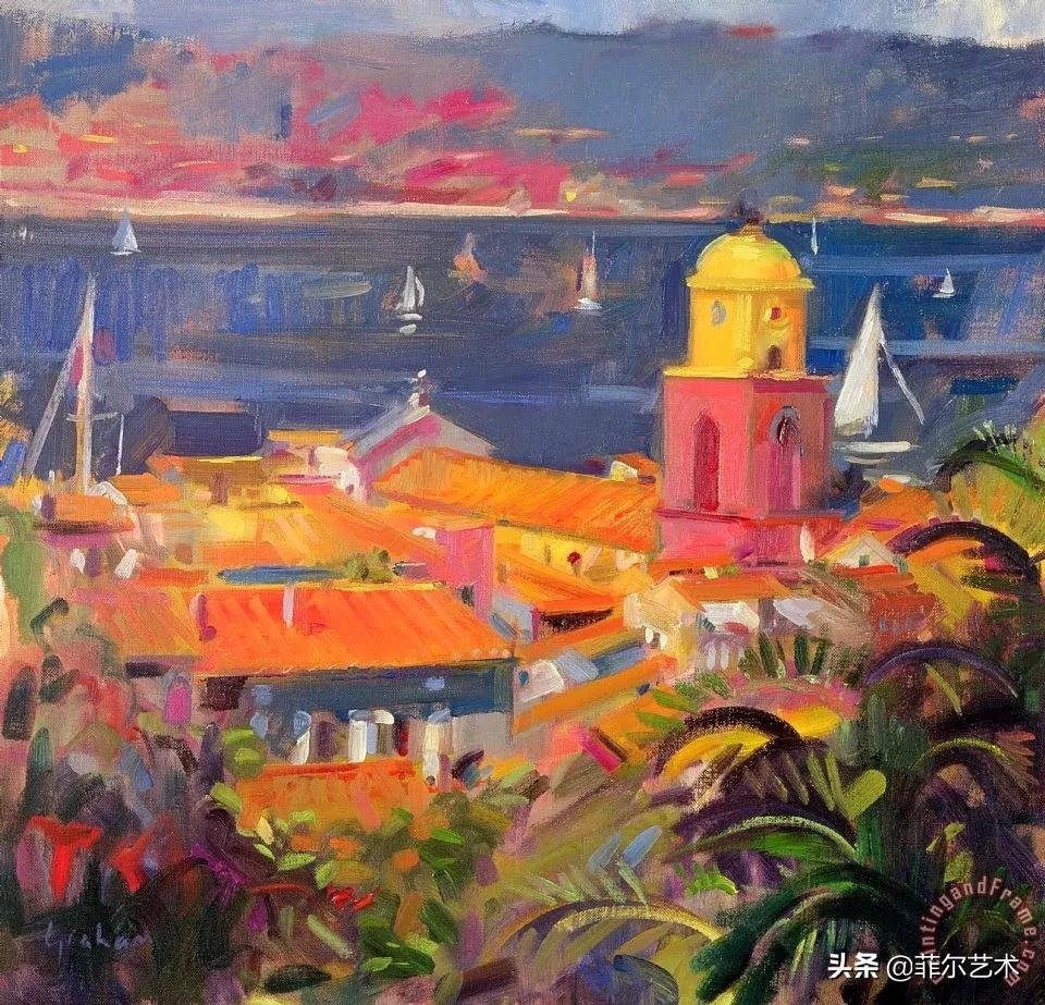 色彩!「油画欣赏」生动鲜明的色彩,一种独特的华丽风格