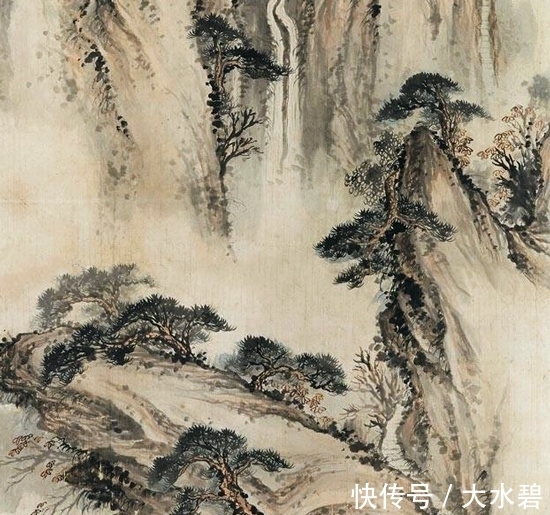 山水@以小见大,石涛绘《山居图》