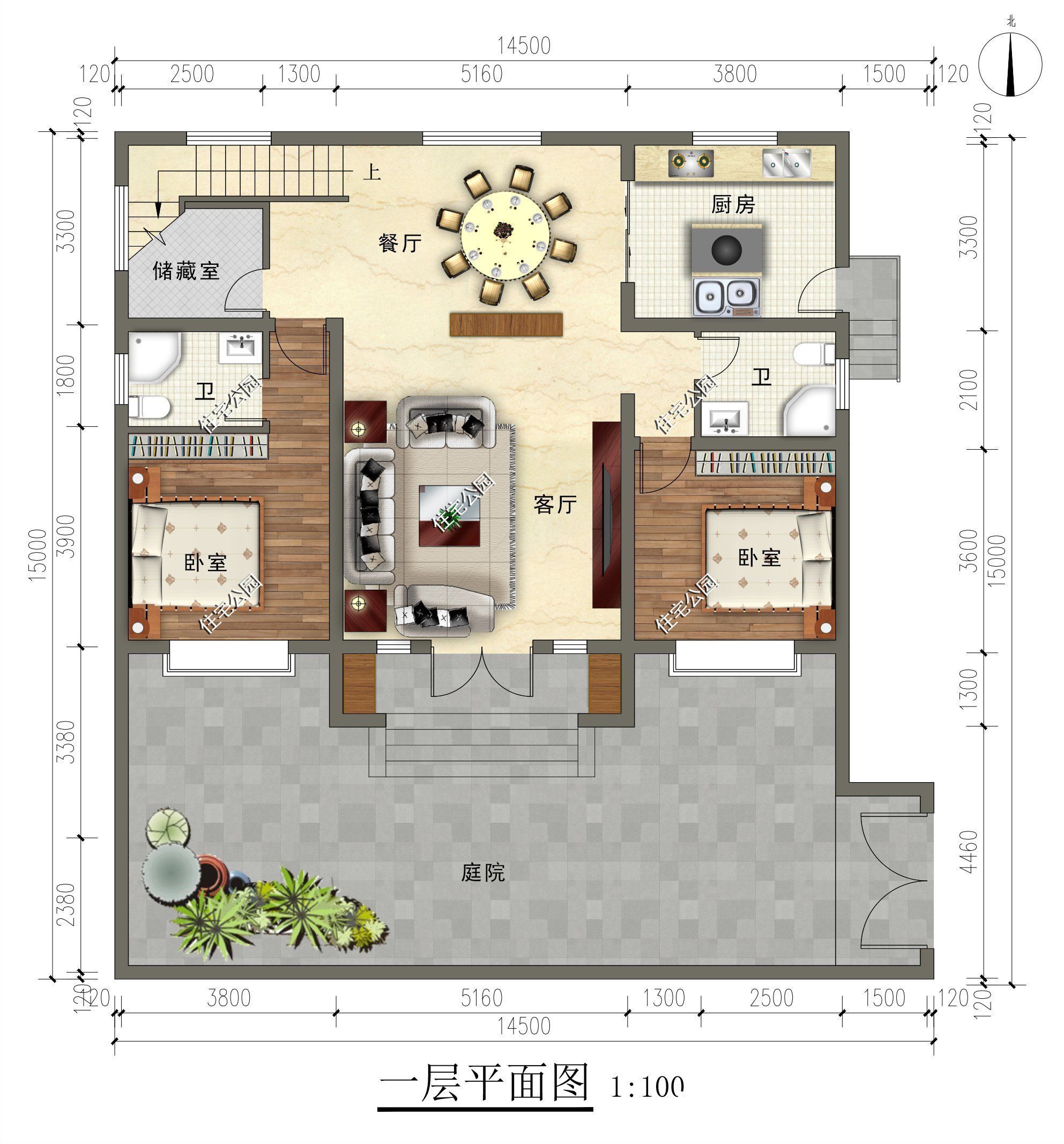 占地面积|买车是迟早的，车库是必要的，不在建房时建，后期再建让你头疼