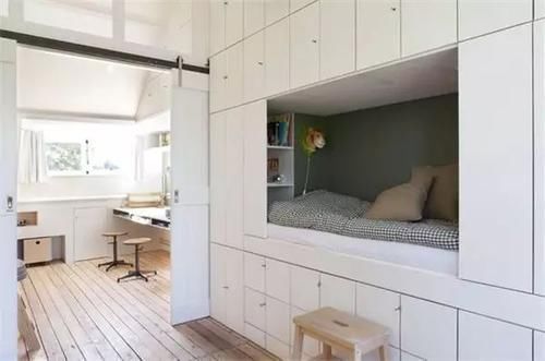 柜子|小户型总是房间不够？在柜子里留出一间房，可好