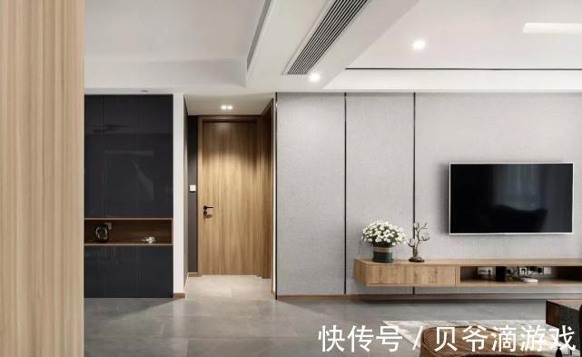 石膏|148平现代四居室方寸之间的拿捏,将生活情调融于空间