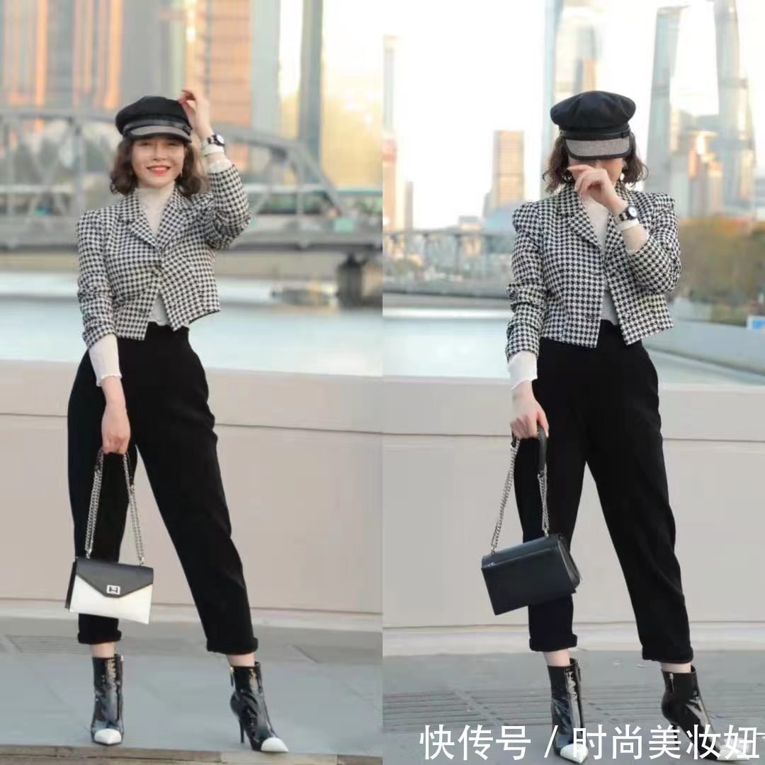 中年|40岁别穿得太老套,学这位中年"姐姐"的穿搭术,洋气又减龄