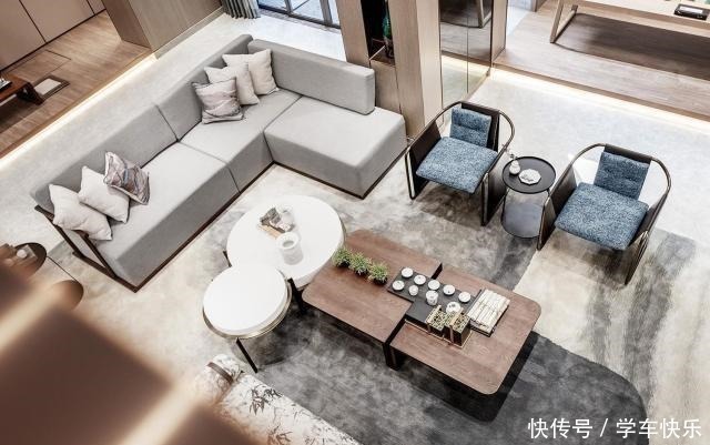 客厅|390㎡中国风别墅,一进门就被客厅吸引,这才是惊艳之作!