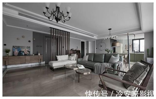 黑白灰+胡桃木|170㎡精装房大改造，黑白灰+胡桃木，打造高级质感美宅，晒晒！