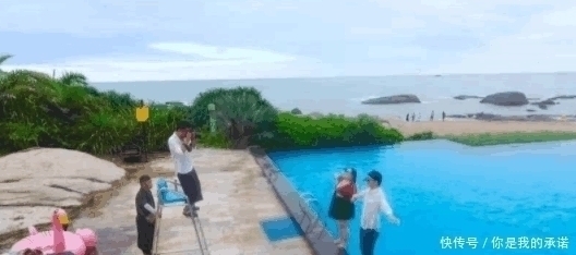 婚纱照|200斤胖新娘拍婚纱照, 与新郎一起躺倒摔水池, 成片瘦的惊艳