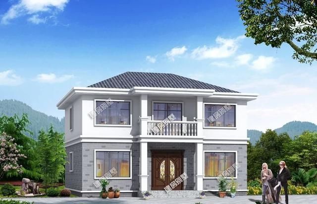 大别墅|亲戚们都盖三四层的大别墅，而我选择做两层，花了25万超满意